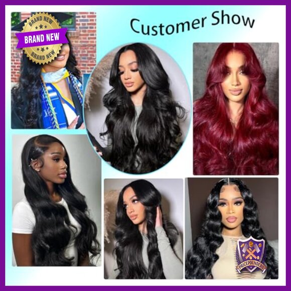 Brazilian Virgin Hair Extensions 20 22 24 Inch Body Wave 3 Bundles main image 6